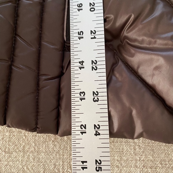 BCBGeneration Brown Lightweight Packable Down Hooded Puffer Jacket - Size L - Picture 7 of 11